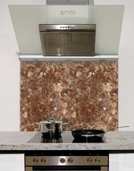 brown splashback