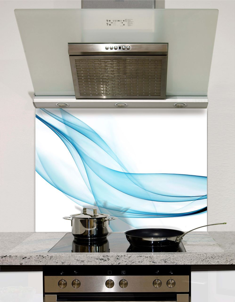 Picture of Sheer Turquoise Splashback