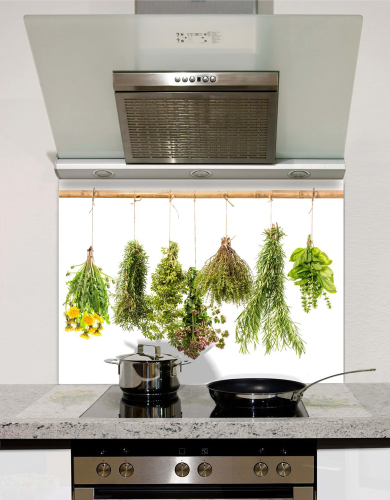 Picture of Herbs Hanging Splashback