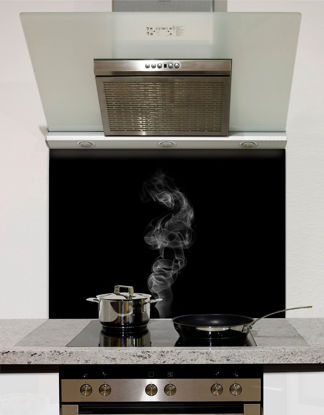 Picture of Smoke on Black Splashback