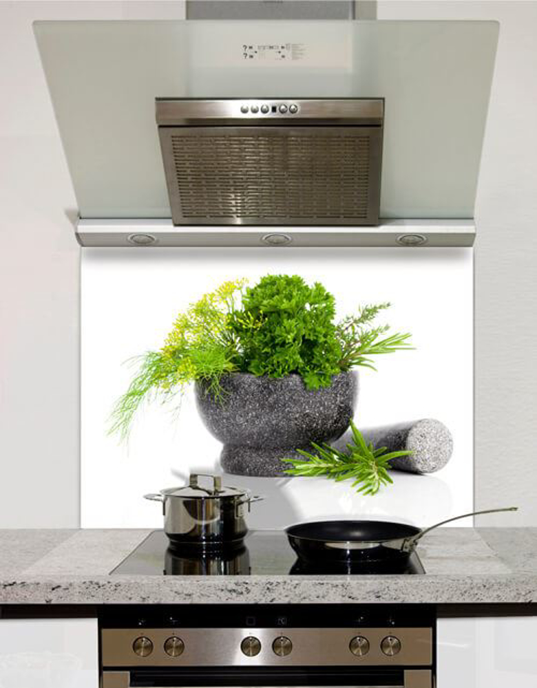 Picture of Grey Pestle and Mortar Splashback