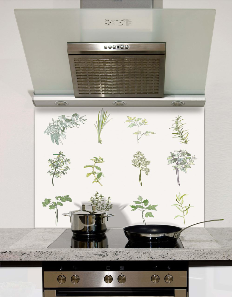 Picture of Spicy herbs Splashback