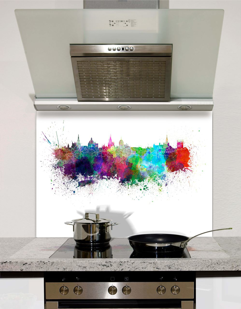 Picture of Watercolour Oxford Splashback