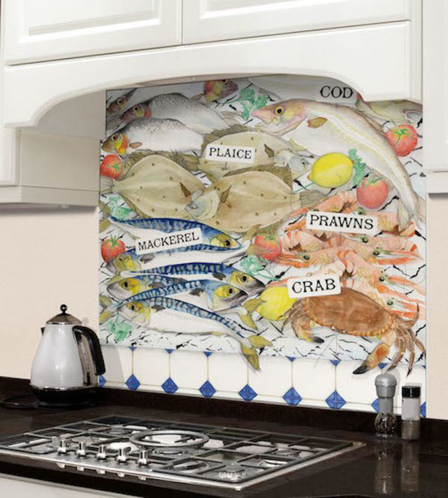 Picture of Barbara Allen Fishmongers Splashback