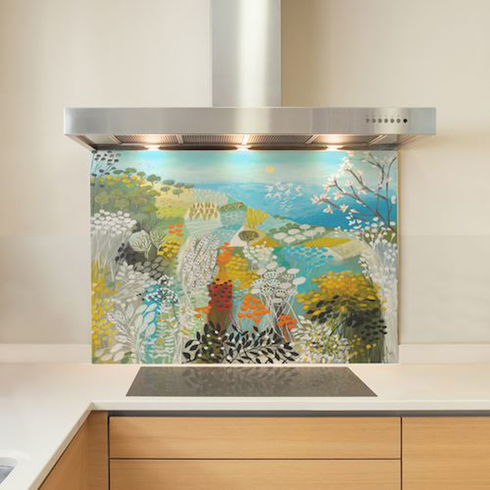 Natalie Rymer Magnolia Coast Glass Splashback