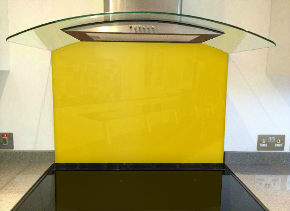 Picture of RAL Signal yellow Splashback