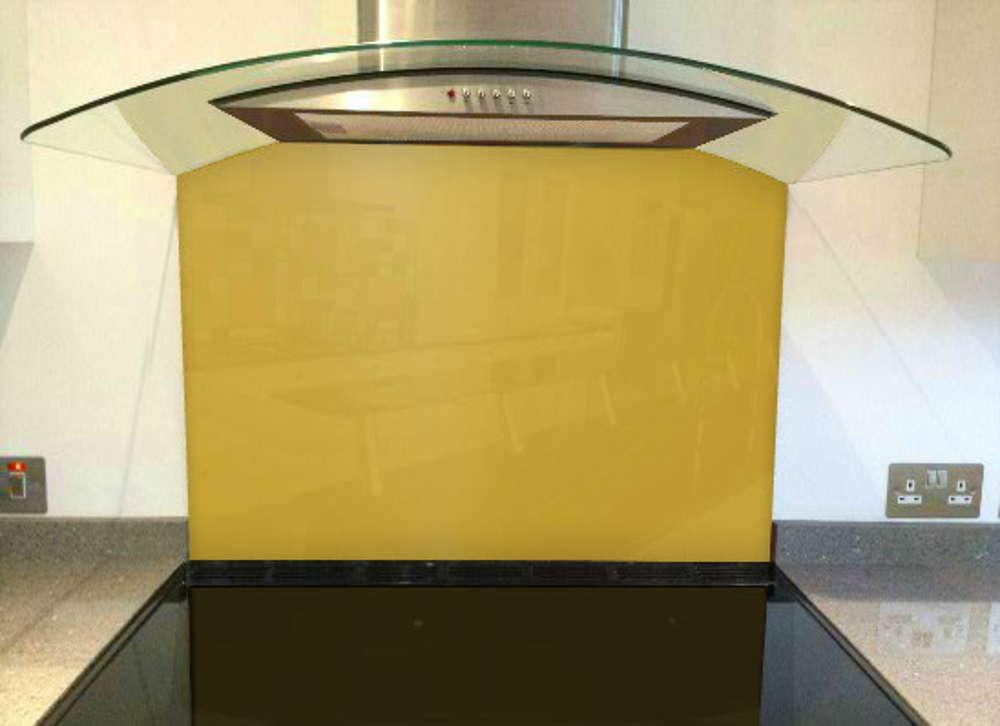 Picture of RAL Golden yellow Splashback