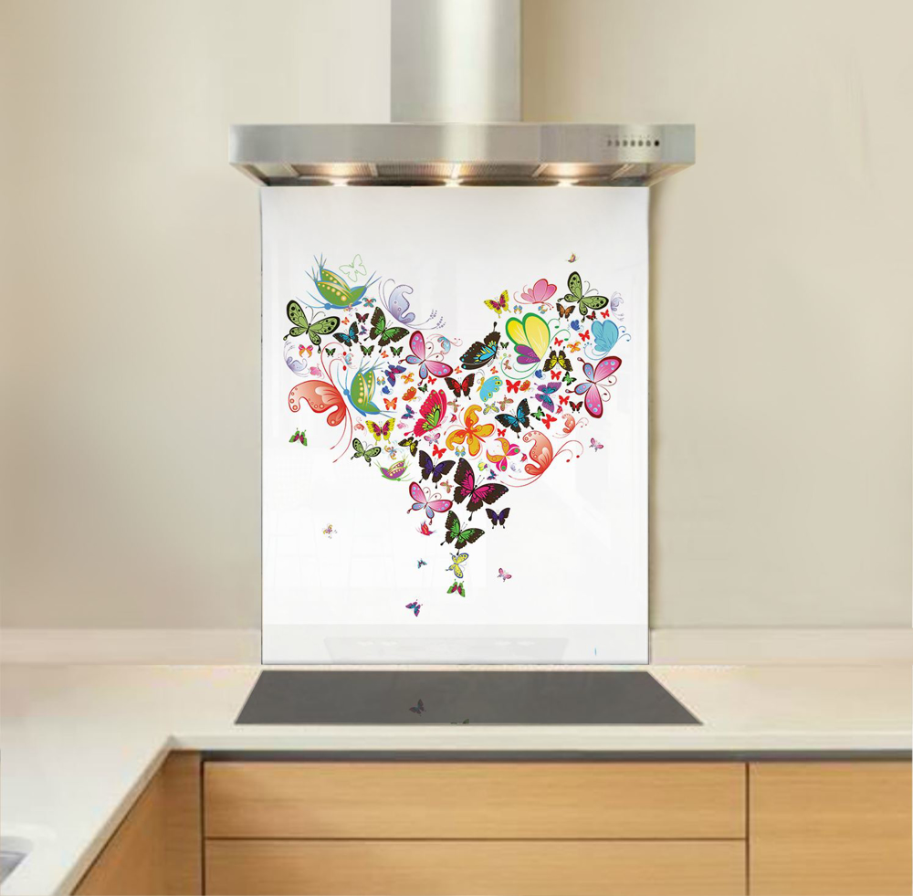 Picture of Heart Butterfly Splashback