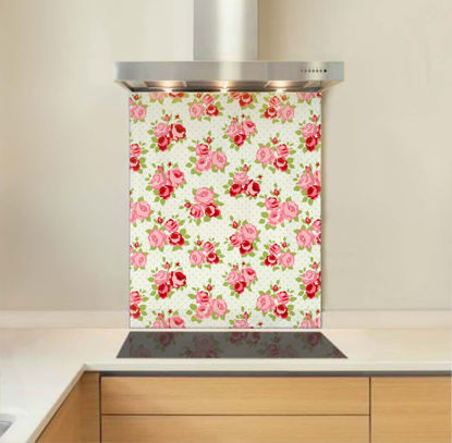 Picture of Emma's Roses Glass Splashback