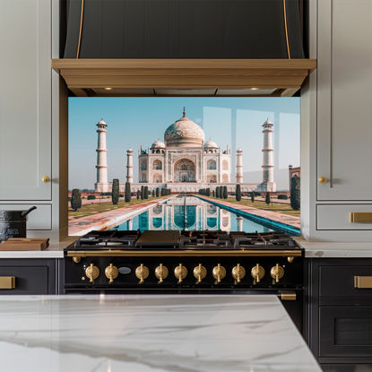 Taj Mahal Glass Splashback