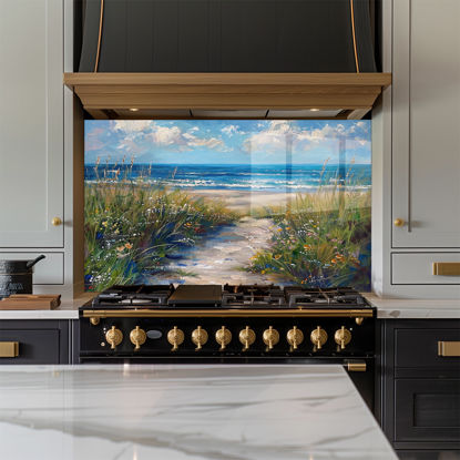 Coastal Path Glass Splashback